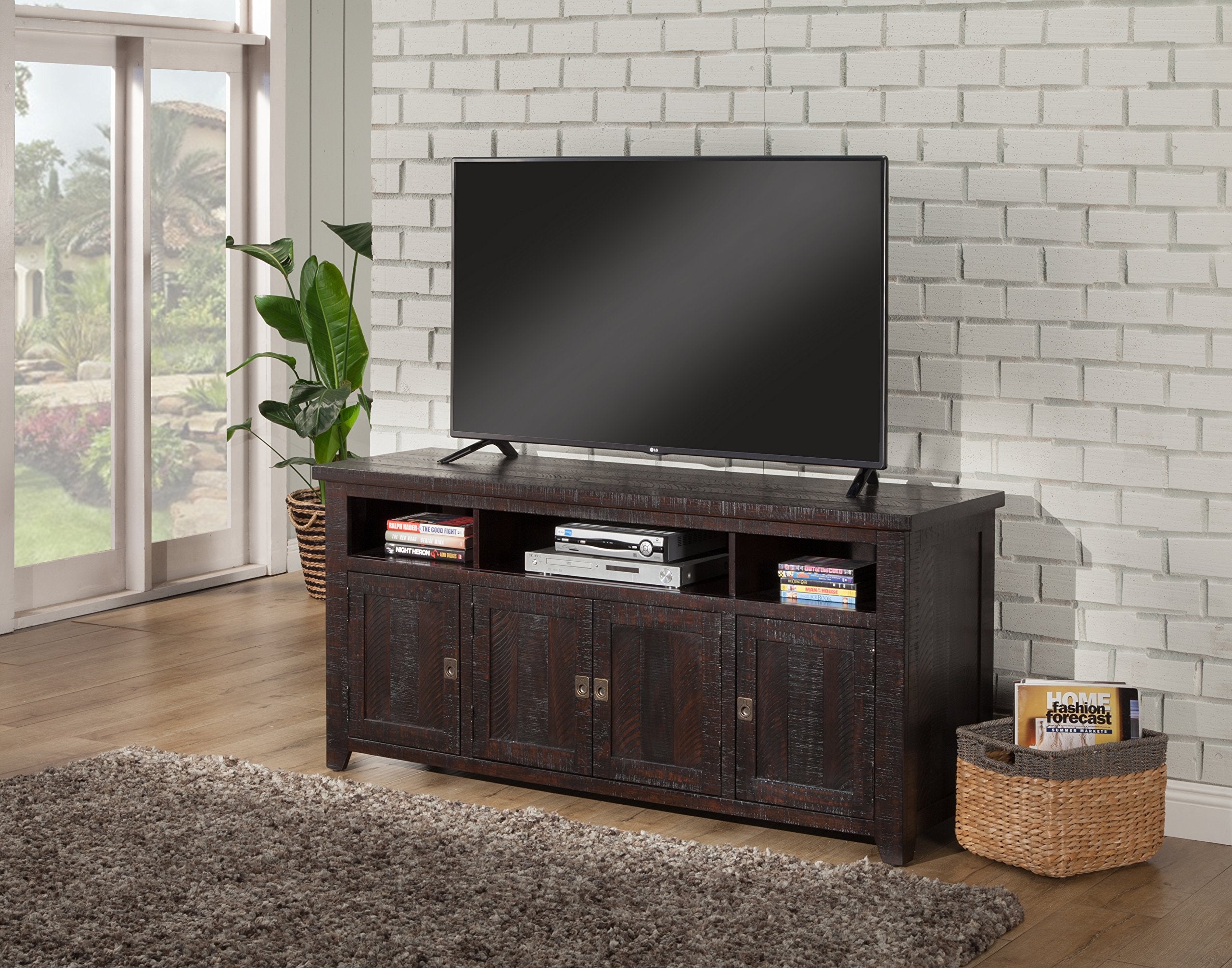 Martin Svensson Home Coffee Plantation 65&quot; Tv Stand, Espresso