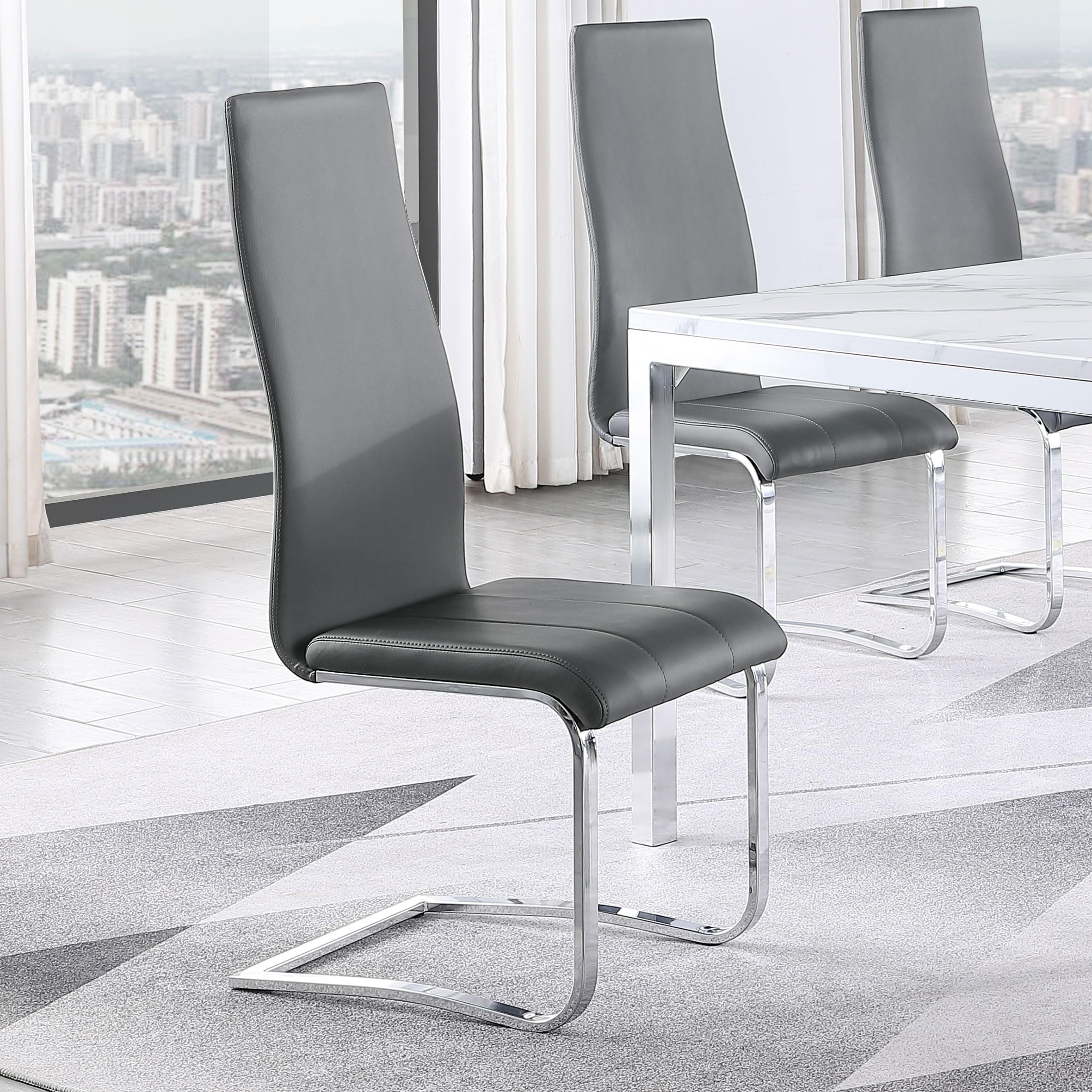 Coaster Montclair Side Chair, Grey