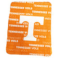 Logo Brands NCAA Tennessee Volunteers Classic Throw Fleece Blanket -50    x 60    Ultra-Soft Game Day Blanket with Bold Team Col