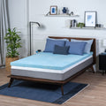Sure2Sleep Cal King Size, 2-Inch, Gel Swirl Memory Foam Mattress Topper Made In Usa.