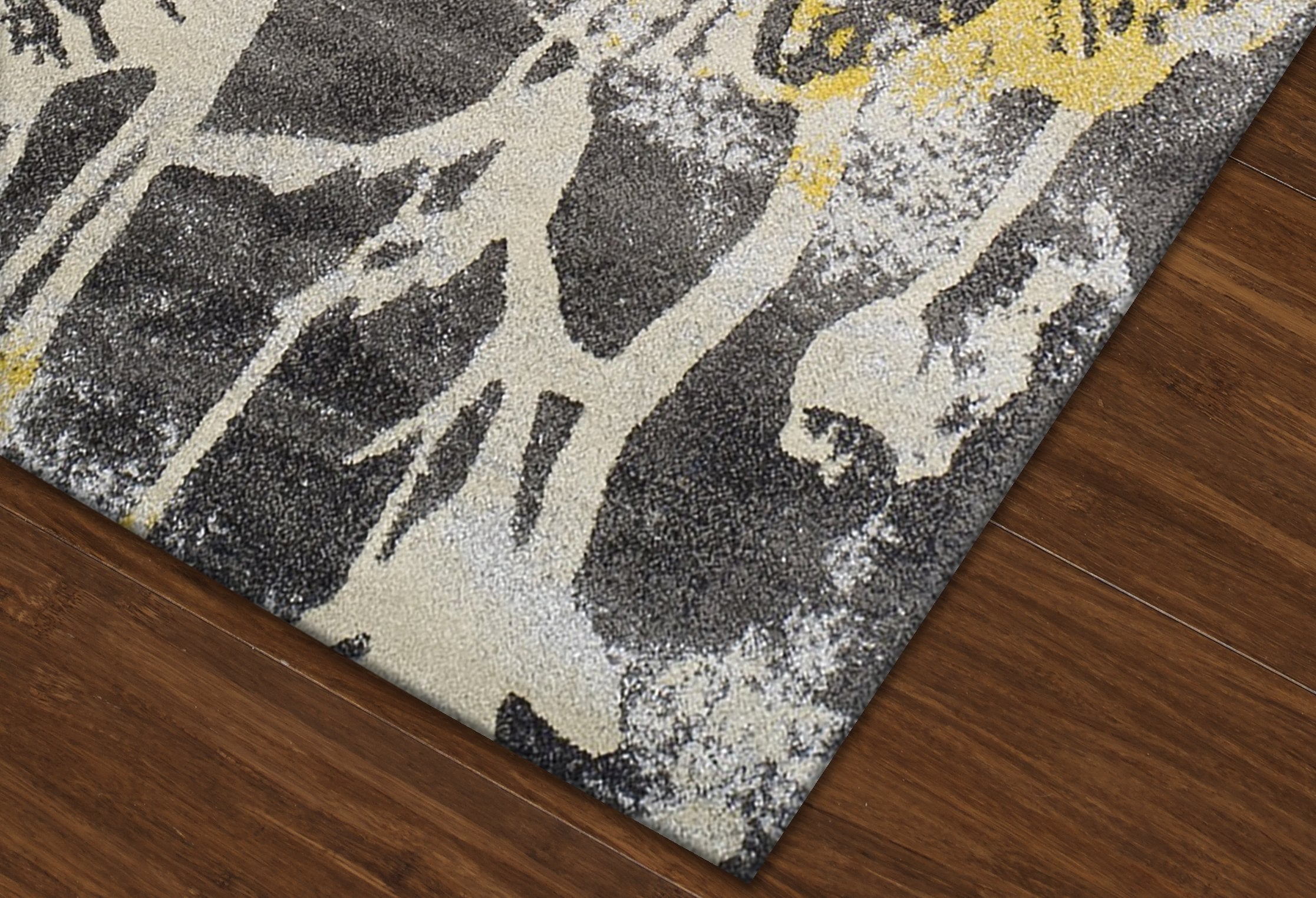 Dalyn Rugs Modern Greys Rug, 5'3&quot; X 7'7&quot;, Lemon
