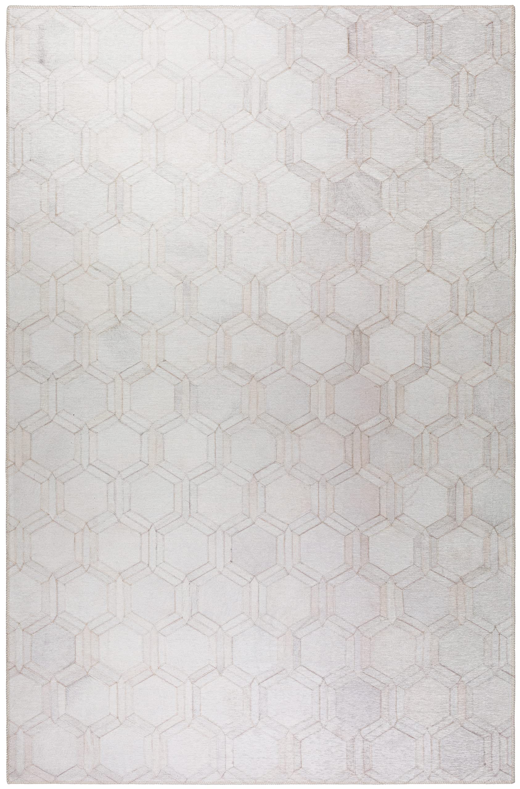 Addison Rugs Laredo Alr31 Ivory Washable 8' X 10' Indoor Outdoor Area Rug, Easy Clean, Machine Washable, Non Shedding, Bedroom, Entry, Living Room, Dining Room, Kitchen, Patio Rug