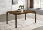 Coaster Home Furnishings Almonte 59-inch Rectangular Wood Dining Table Dark Brown