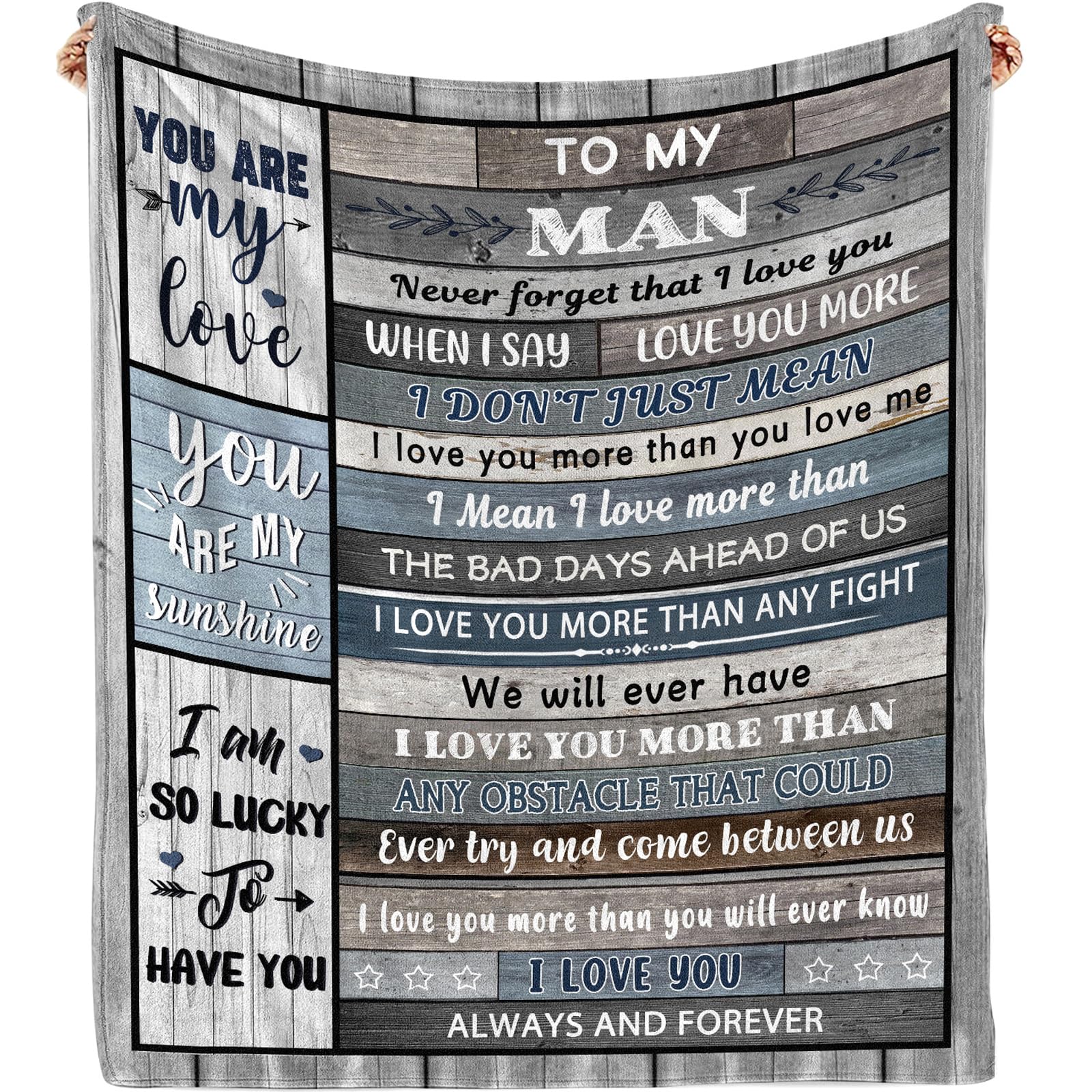 Gifts For Him Husband Boyfriend Throw Blanket, I Love You For Husband Boyfriend Birthday Gifts Ideas, Valentines Wedding For Him