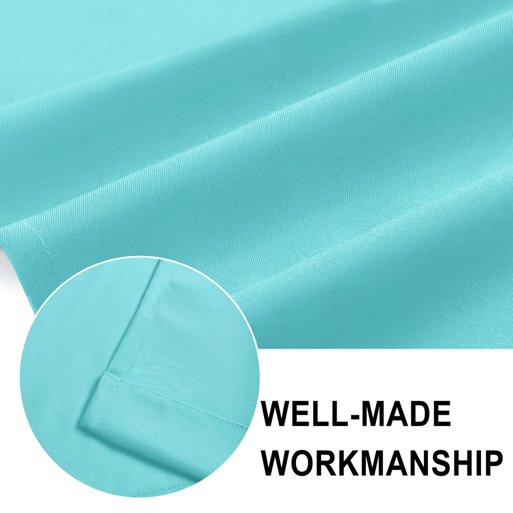 Dwcn Valance Curtains For Living Room, Kitchen Valance Solid Short Topper, Rod Pocket Basement Curtain For Window Treatment, 1 P