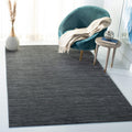 SAFAVIEH Vision Collection Area Rug - 4 Square, Grey, Modern Ombre Tonal Chic Design, Non-Shedding & Easy Care, Ideal for High 