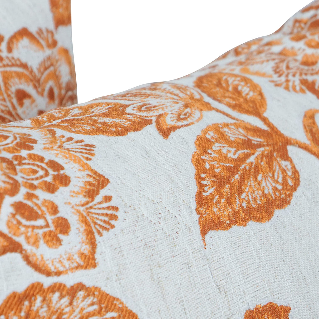 Blazing Needles Square Jacquard Throw Pillows, 17", Vivier Bitter 2 Count