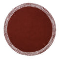 Colonial Mills Bordered Under-Tree Christmas Reversible Round Rug - Red 35” X 35”