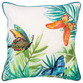 Rizzy Home 20" x 20" Cotton Pillow Cover in Multi-Color