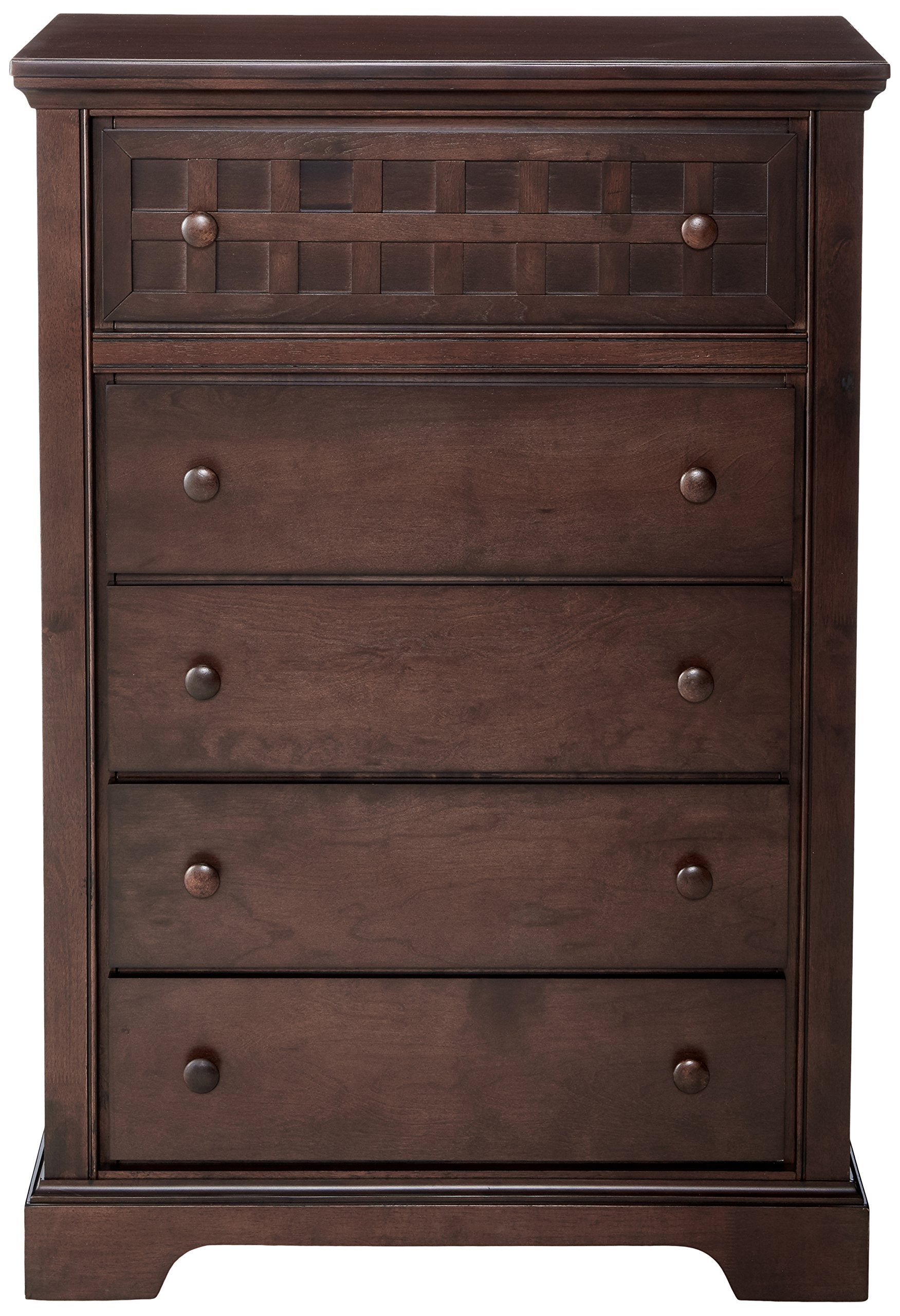 Progressive Furniture Casual Traditions Chest, 36&quot; X 17&quot; X 52&quot;, Walnut