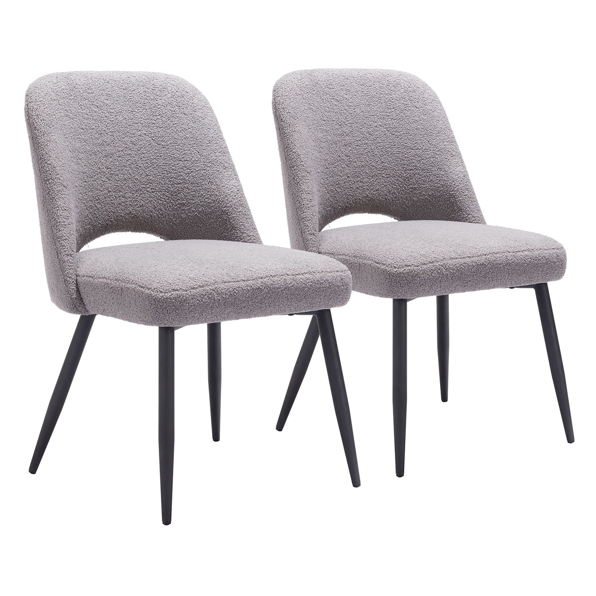 Zuo Teddy Dining Chair Gray