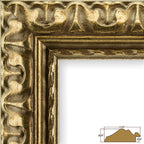 Craig Frames Bravado Ornate Antique Bronze Picture Frame, 4 By 10-Inch