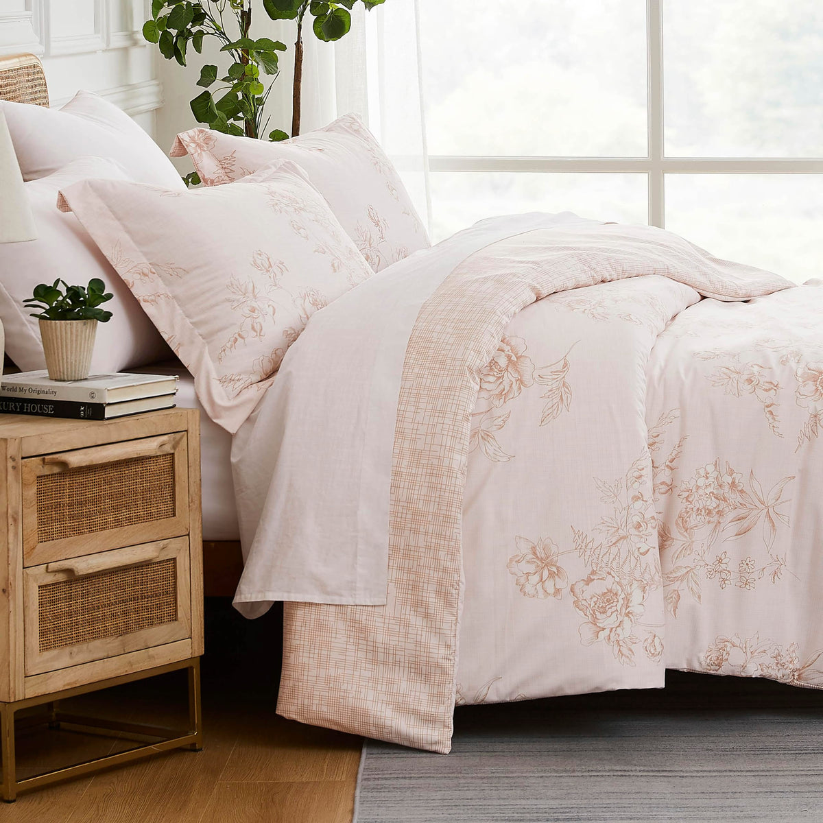 Southshore Fine Living, Inc. Paisley Duvet Cover King/California King - Premium Quality Microfiber King Bedding Set, Easy Care -