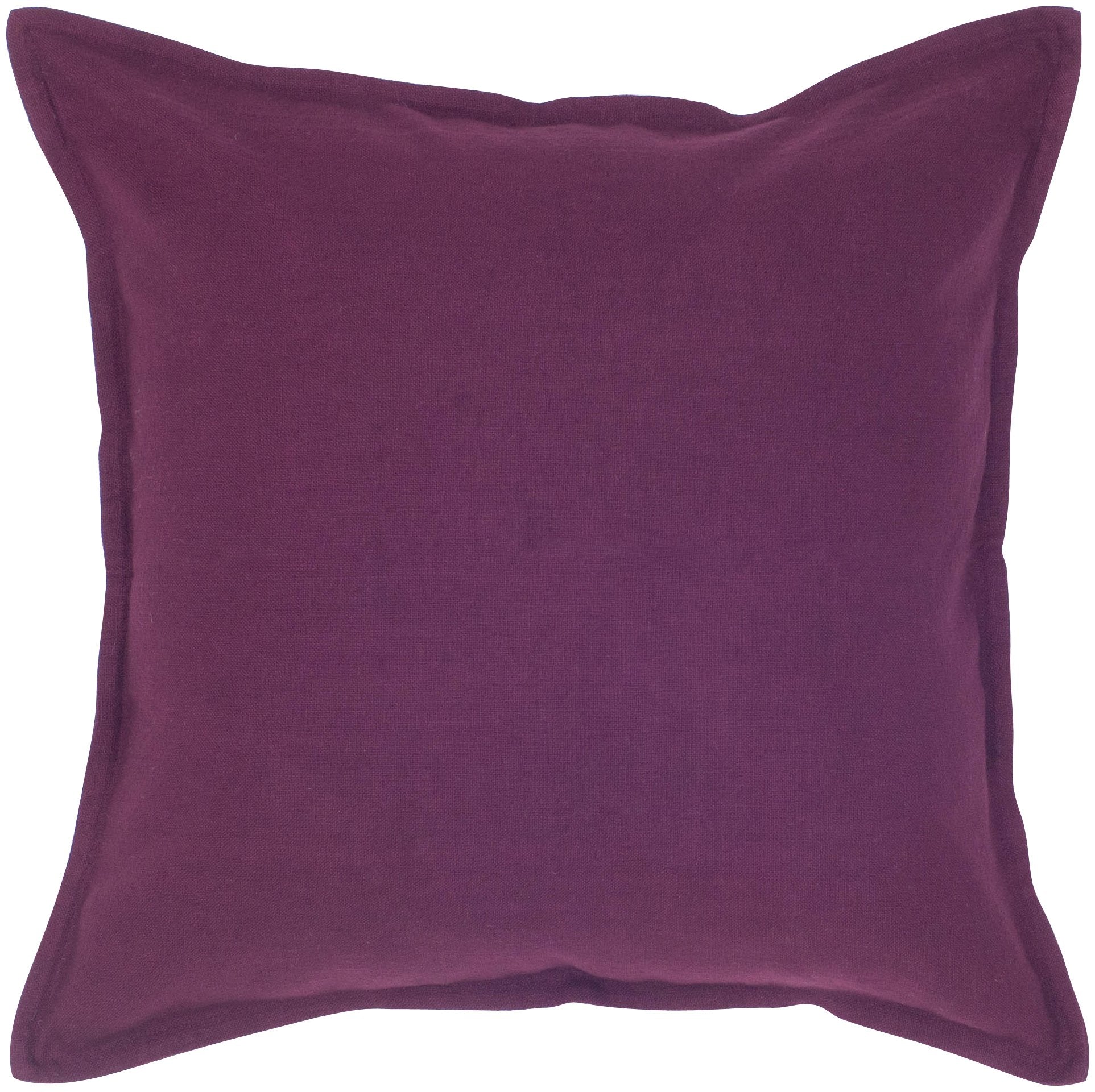 Rizzy Home | T04402 | Poly Fill Decorative Pillow | 20&quot;X20&quot; Purple/Red/Solid