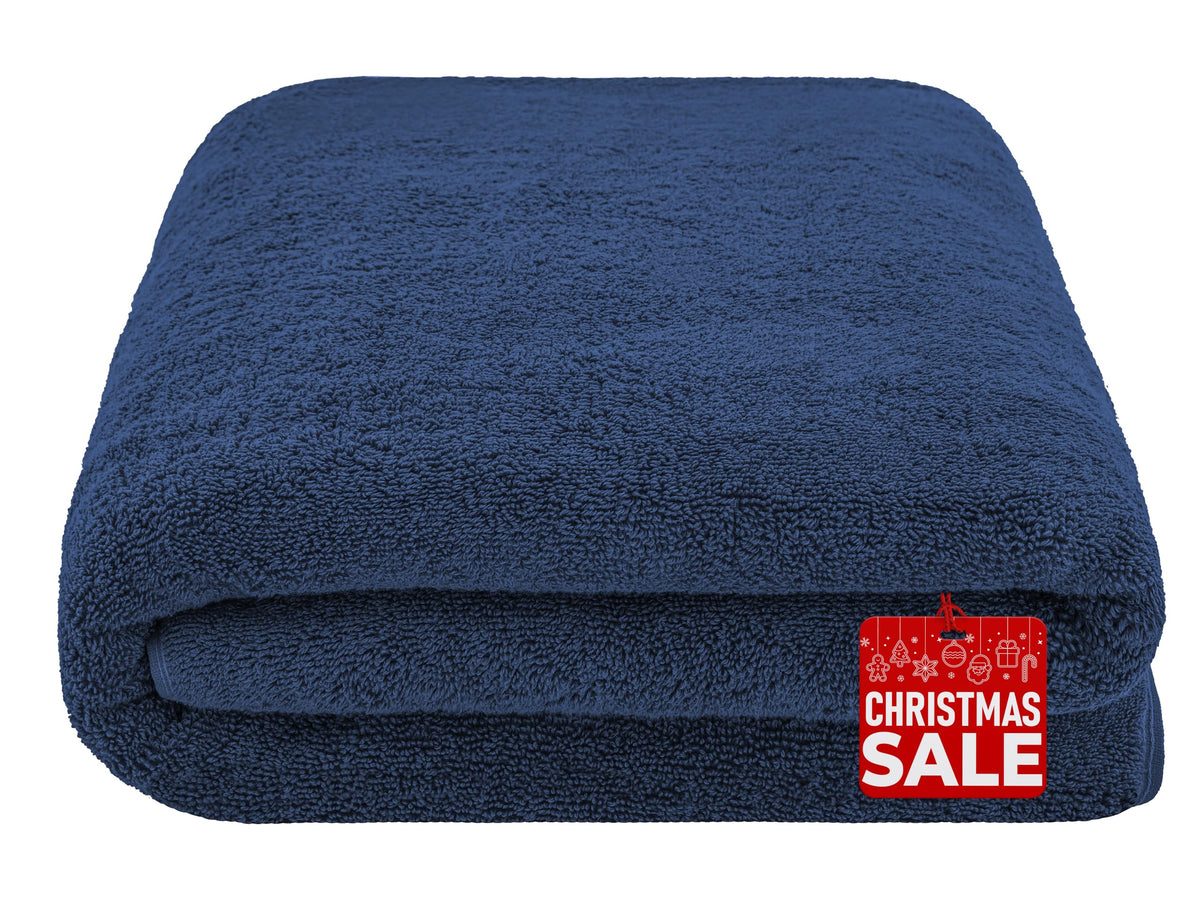 American Soft Linen Oversized Bath Sheet 40X80, Jumbo Large Bath Towels For Bathroom, 100% Ringspun Cotton Bath Sheet For Adults