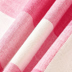 Carrie Home Pink Room Decorations Light Pink Buffalo Plaid Lumbar Pillow Covers 12X20 Set Of 2 Pink Checkered Pillow Covers 12 X