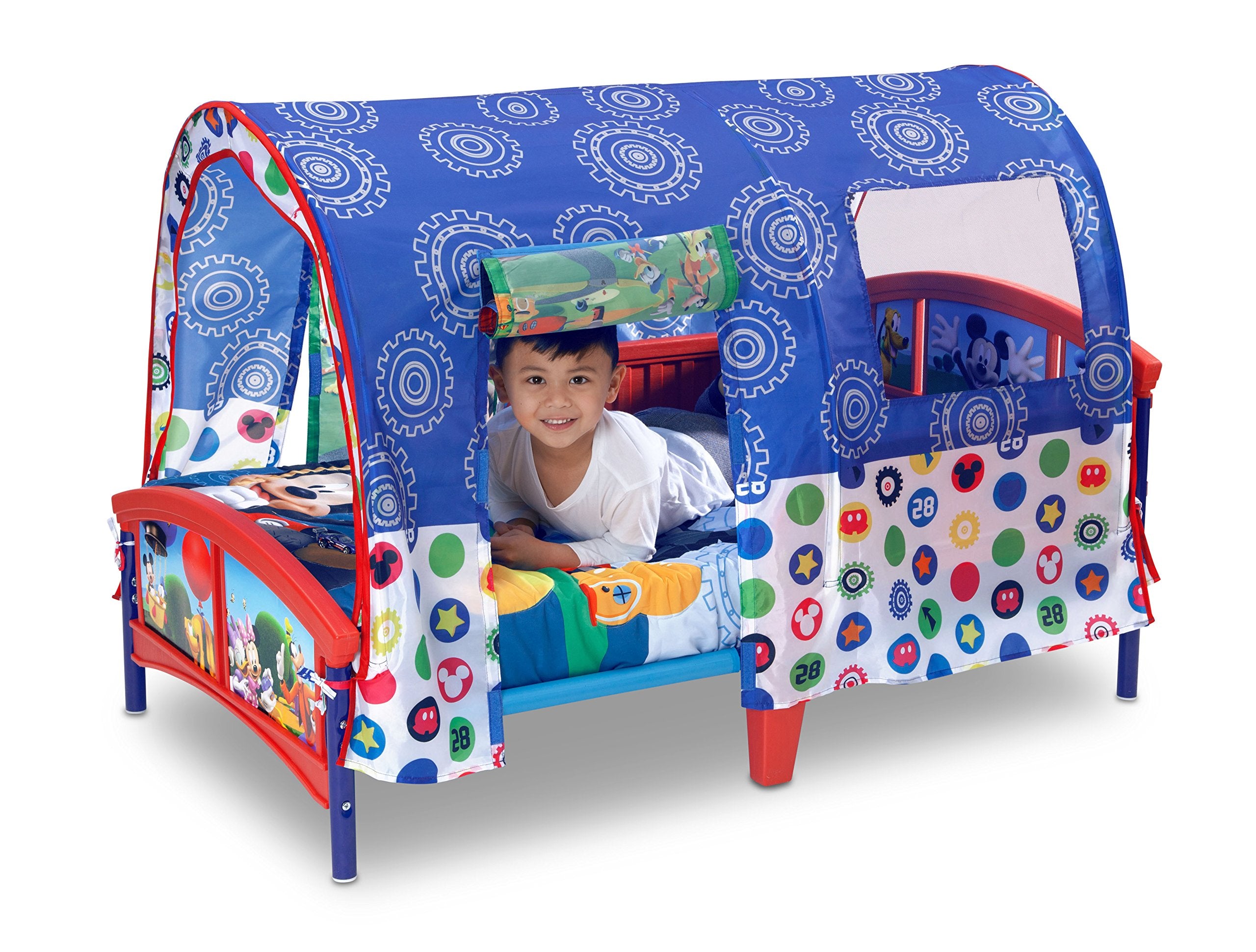 Delta Children Toddler Tent Bed, Disney Mickey Mouse