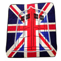 Doctor Who 'Union Jack Super Plush Silk Touch Blanket Throw
