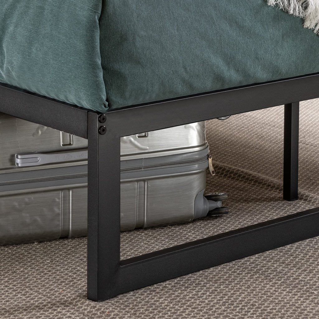 Zinus Abel Metal Platform Bed Frame, Mattress Foundation With Steel Slat Support, No Box Spring Needed, Easy Assembly, Full