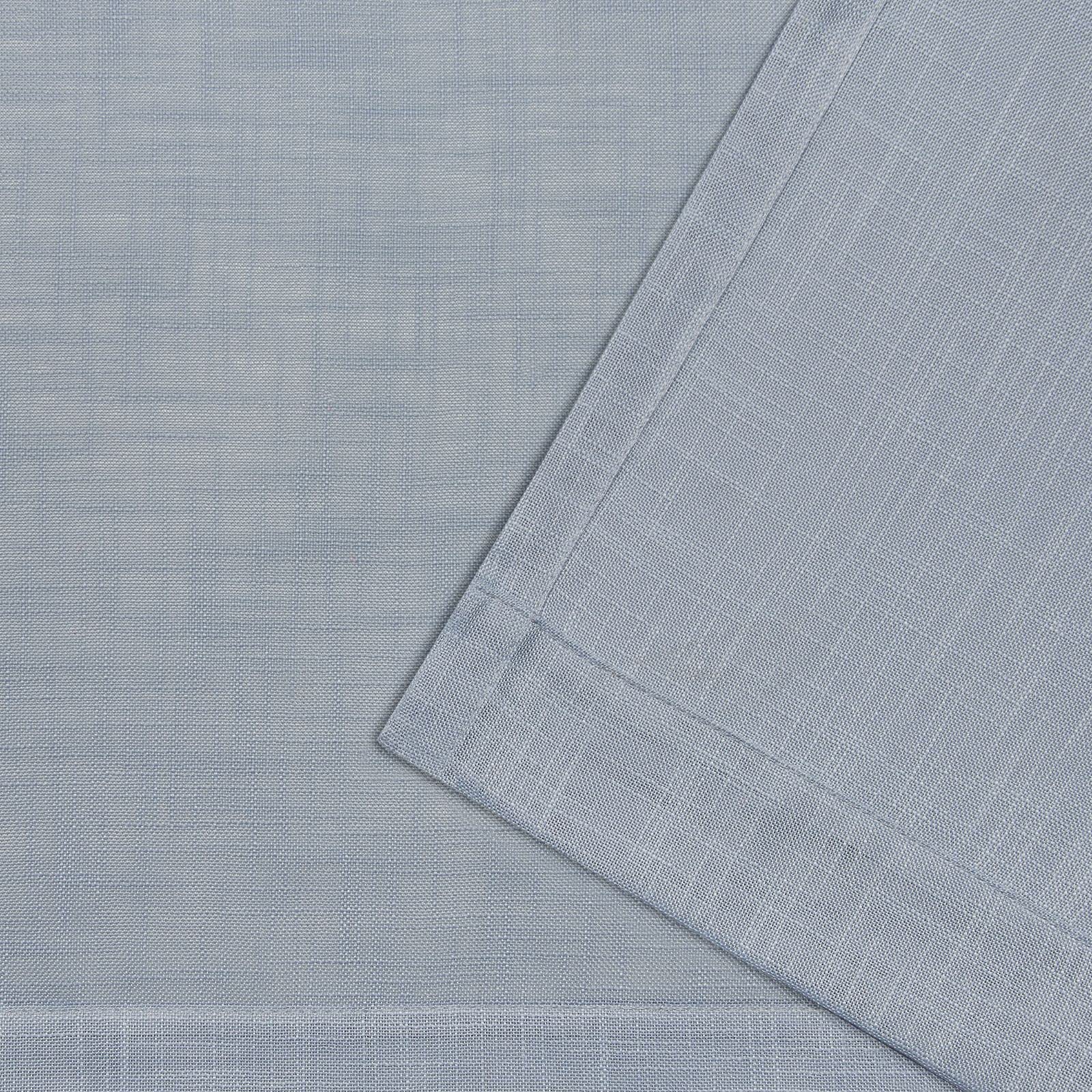 Exclusive Home Curtains - Eh8276-03 2-96H Bella Window Curtain Panel Pair With Hidden Tab Top, 54X96, Melrose Blue, 2 Piece