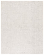 Safavieh Abstract Collection Area Rug - 9' X 12', Ivory & Light Grey, Handmade Wool, Ideal For High Traffic Areas In Living Room