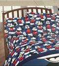 Jay Franco Twin Size Sheet Set 3 Pieces Kids Set (Mickey Mouse One and Only), Pink, Black, JF14545