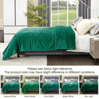 Dreamnine Decorative Soft Fuzzy Large Flannel Fleece Bed Blanket Queen Size 90'' X 90'', Luxury Cute Patterned Plush Velvet Blan