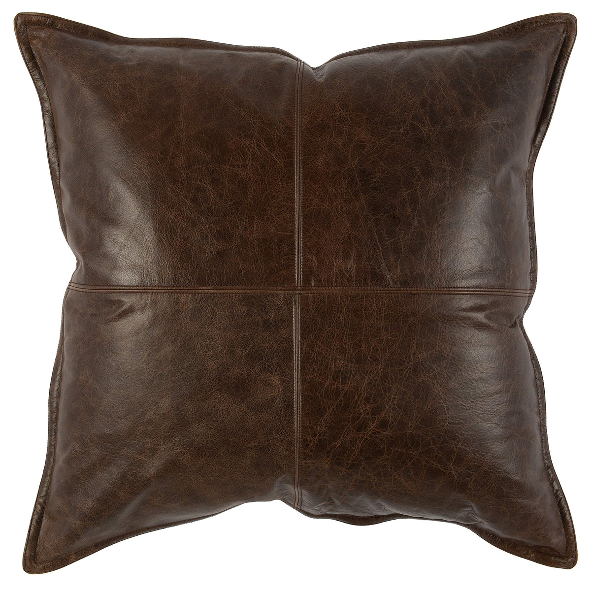 Kosas Home Cheyenne Accent Pillow, 22x22, Chocolate Brown