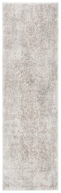 SAFAVIEH Evoke Collection 22 x 7 Ivory / Taupe EVK256E Oriental Distressed Non-Shedding Living Room Entryway Foyer Hallway Bed