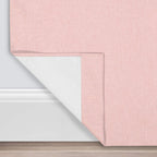 Eclipse Gabriella Grommet Top Curtains For Bedroom, Single Panel, 40'' X 63'', Blush