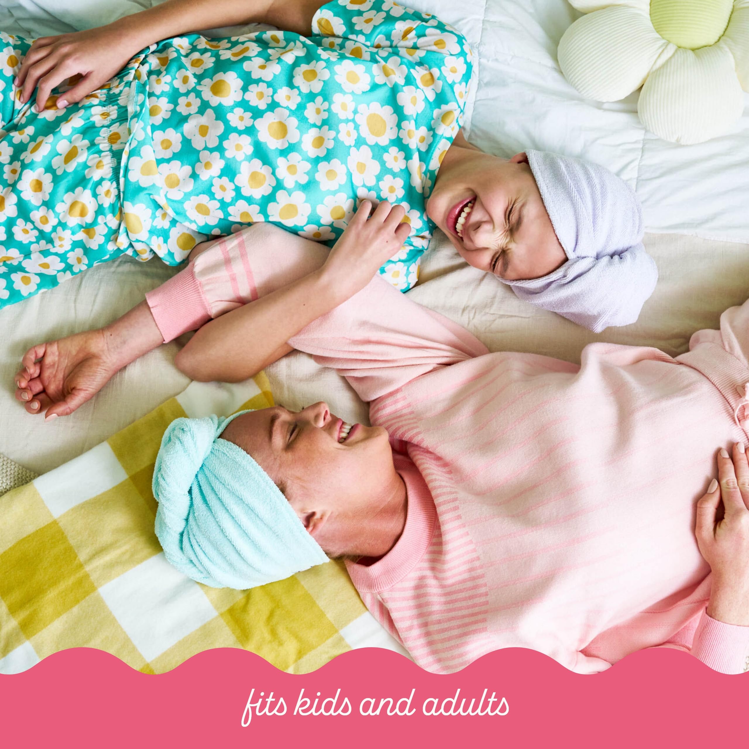 Turbie Twist Microfiber Hair Towel Wrap - The Original Quick Dry, Anti-Frizz Turban Towel For Thick, Long, And Curly Hair - Bath