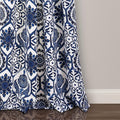 Lush Decor Marvel Room Darkening Window Curtain Panel Pair, 95 L x 52 W, Navy