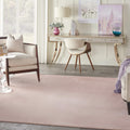 Nourison Essentials Indoor/Outdoor Pink 7' X 10' Area Rug, Easy Cleaning, Non Shedding, Bed Room, Living Room, Dining Room, Back
