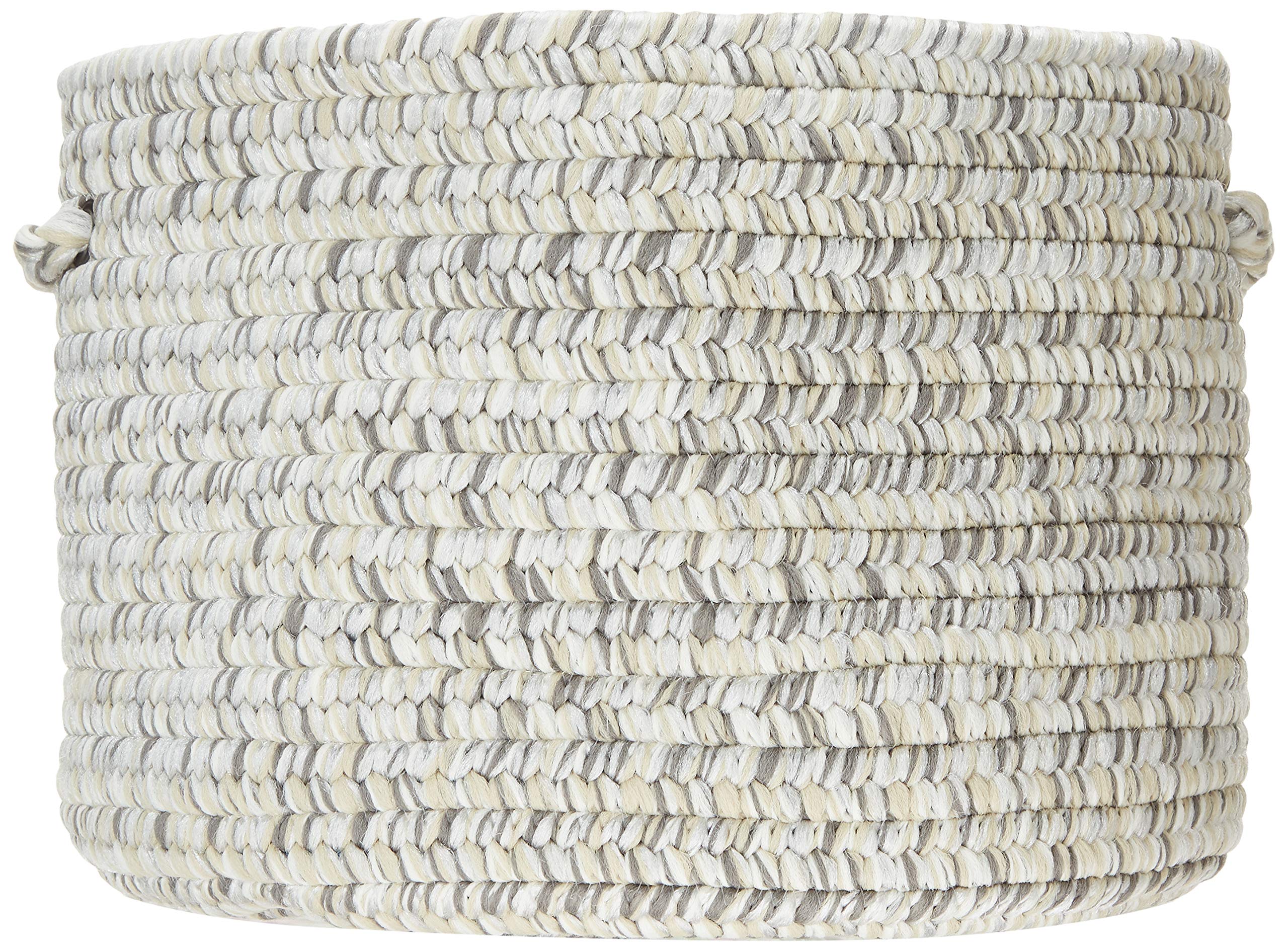 Colonial Mills Corsica Utility Basket, 18 By 12-Inch, Silver Shimmer