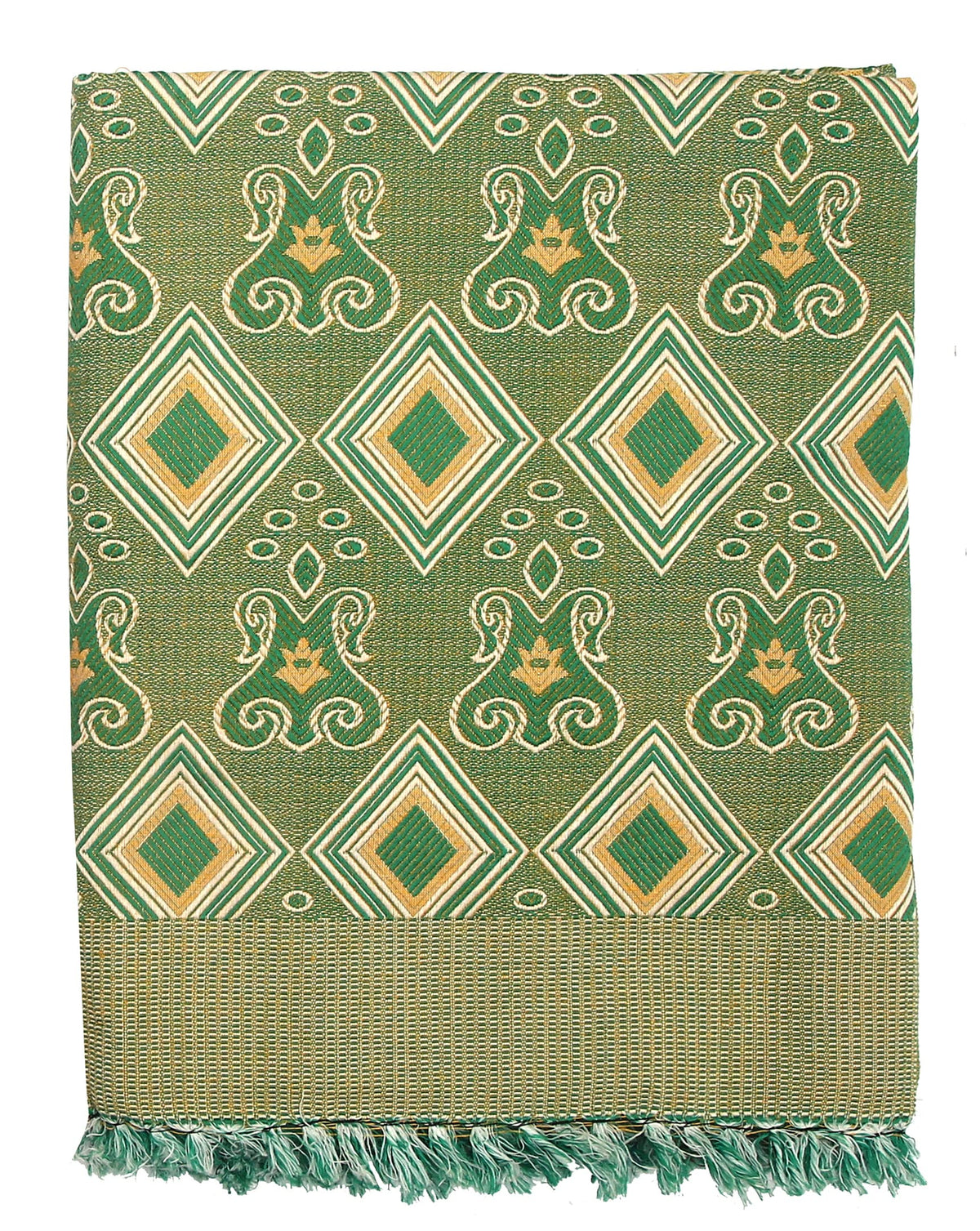 SAAGAR TEX ST Cotton Single Bed Blanket (60x90)  Green AllSeason Chaddar & AC Comforter | Lightweight & Durable | Pack of 1