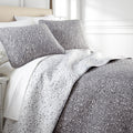 Southshore Fine Living, Inc. Oversized Queen Quilt Bedding Set, 3-Piece, Full/Queen Size Quilt With 2 Shams, Botanical Leaves Qu