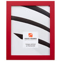 Craig Frames Confetti, Modern Red Picture Frame, 24 x 24 Inch