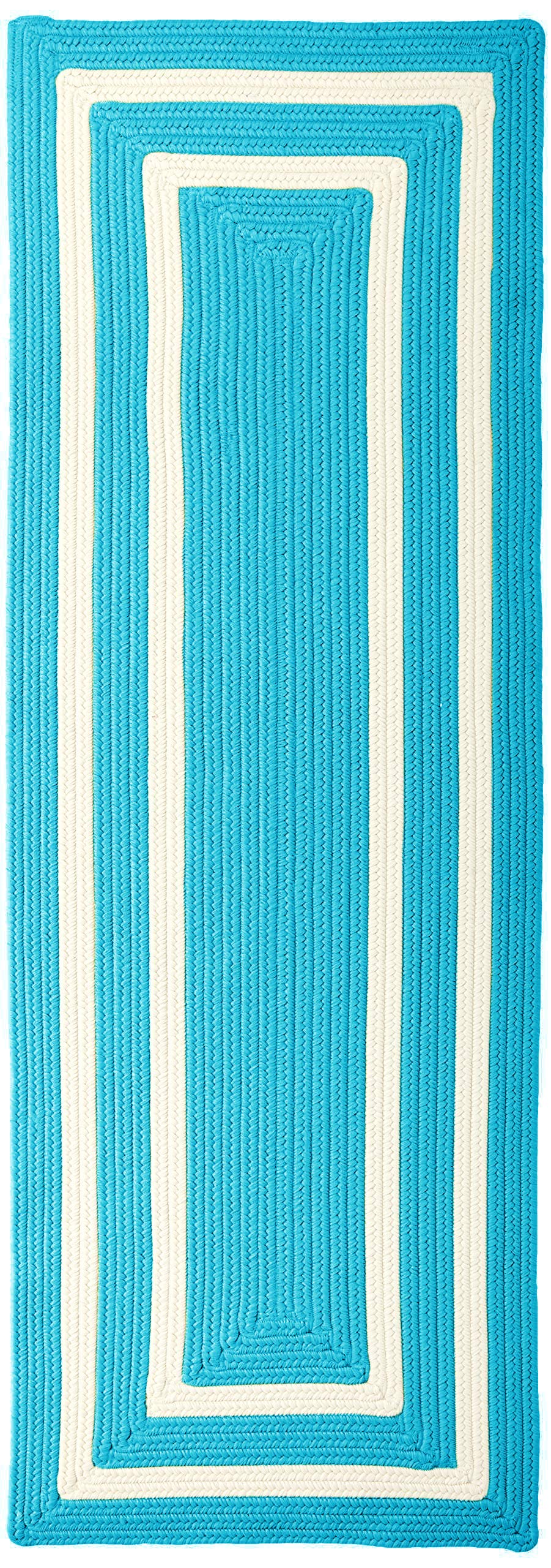 La Playa Area Rug 2X9 Aqua