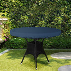 Covers & All Round Table Top Cover, 12 Oz Waterproof Uv & Weather Resistant Patio Table Cover, Outdoor Table Cover For Patio Outdoor Furniture & Coffee Table (30' Dia X 4' H Inches, Blue)