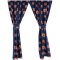 College Covers Everything Comfy Auburn Tigers Curtain Panel Set, 2 Panels, 2 Matching Tie Backs, 42 Inches Wide By 63 Inches Lon