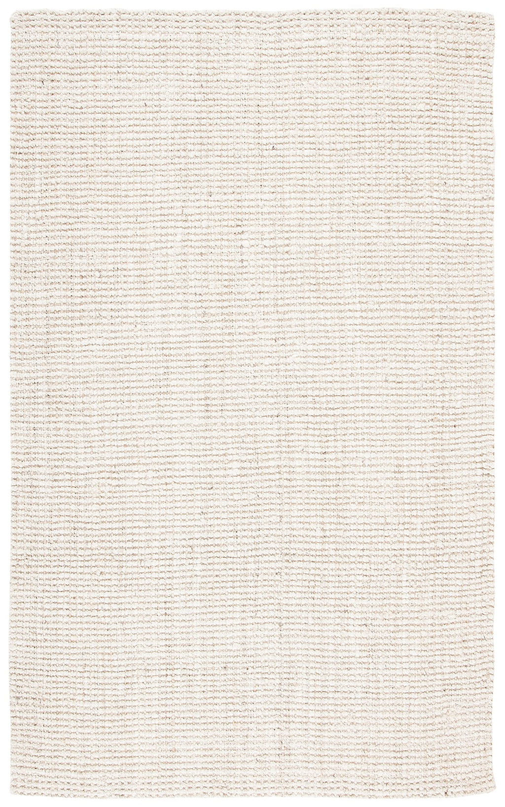 Safavieh Natural Fiber Collection Area Rug - 5' X 8', Bleach & Ivory, Handmade Farmhouse Jute, Ideal For High Traffic Areas In L