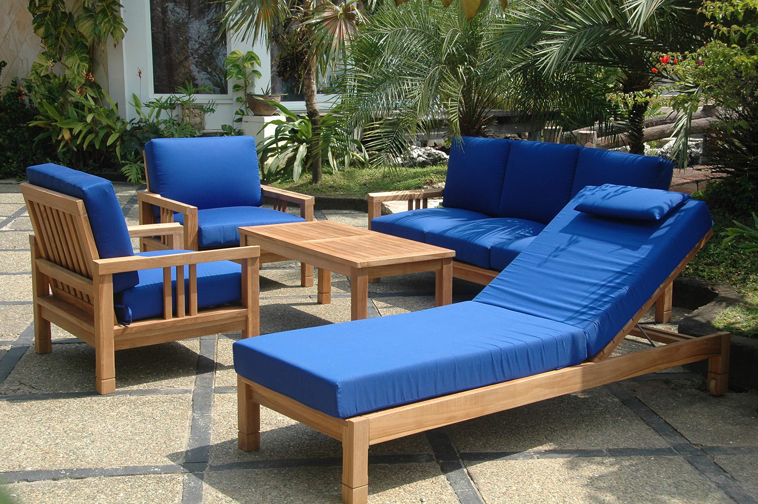 Anderson Teak SET-254 South Bay Deep Seating Collection