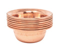 Brass Copper Offering Bowl Set of 7 Tibetan Buddhist Alar Supplies for Meditation Yoga Burning Incense Ritual Smudging Decoratio
