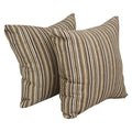 Blazing Needles Square Jacquard Throw Pillows, 17", Otto Sahara 2 Count