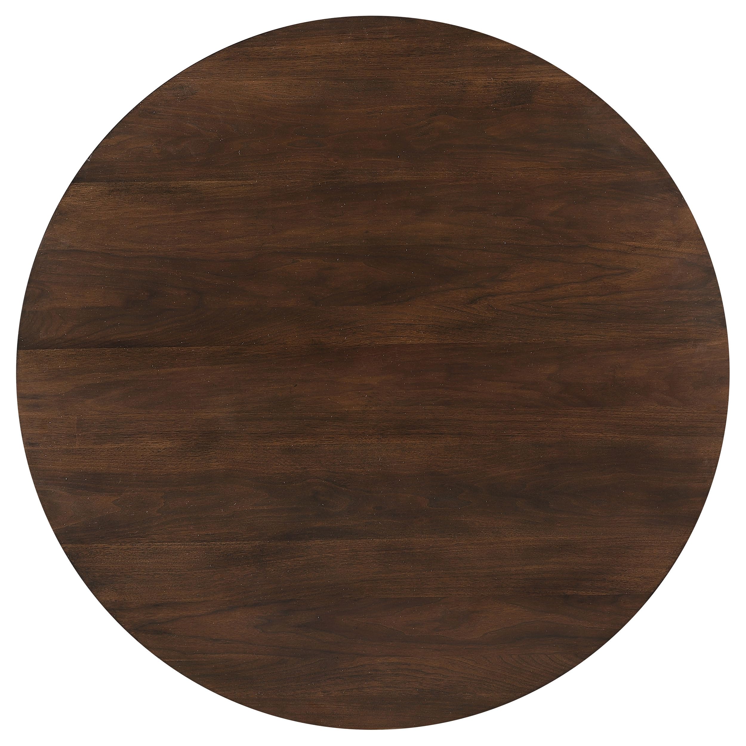 Coaster Home Furnishings Everton Round 53-inch Wood Dining Table Dark Walnut