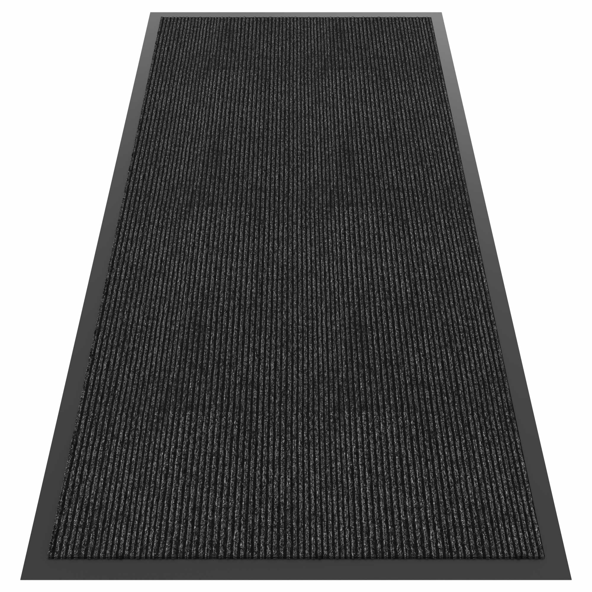 Homek Front Door Mat, 4'X8' Indoor Outdoor Door Mat, Commercial Door Mat Indoor Outdoor Entrance, Heavy Duty Welcome Mat, Rubber Backing Non Slip Doormat For Entryway, Large Industrial Floor Mat