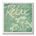Stupell Home D  cor Cool Relax Bathroom Wall Plaque, 12 x 0.5 x 12, Proudly Made in USA