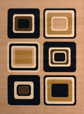 United Weavers Dallas Spaces Runner Rug  Berber, 2X8 Runner, Modern Indoor Area Rug With Geometric Pattern, Jute Backing