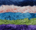 HomeRoots 2' X 3' Purple New Zealand Natural Sheepskin Rug