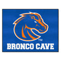 Fanmats 14533 Boise State University Allstar Mat  Man Cave | Blue | 33.75 Inch X42.5 Inch  | Bronco Head Primary Logo